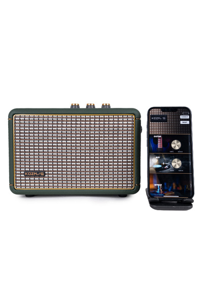 KOZMOS Aura-30 Uygulama İle Kontrol Edilebilen Akustik Enstrüman Amfisi Ve Bluetooth Hoparlör