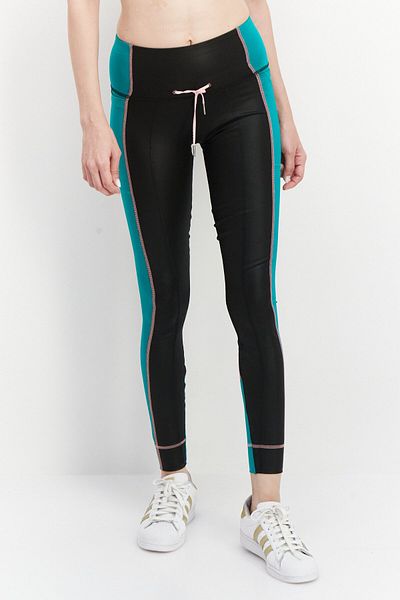 Puma Women Sportswear Fit Two Tone Training Tights, Green