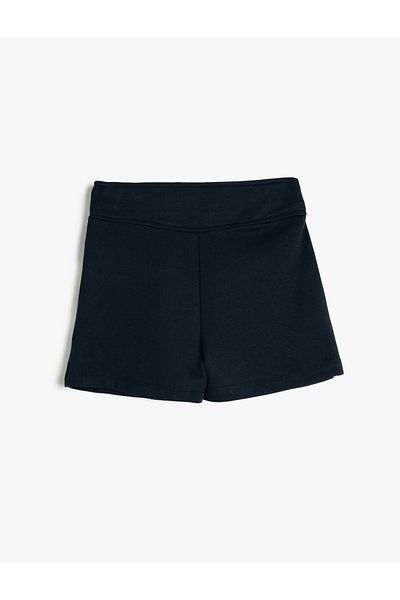 Koton Elastic Waist Basic Shorts Skirt