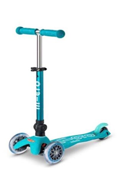 Micro Scooter مصباح LED صغير فاخر قابل للطي باللون الأزرق المائي MMD198