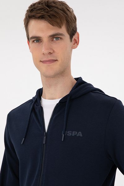 U.S. Polo Assn. Men's Navy Blue Knitted Cardigan 50293412 -Vr033