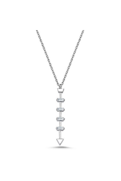 Ariş Pırlanta Fantezi Baget Kolye