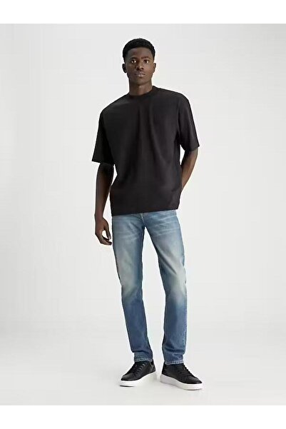 Calvin Klein Streç Pamuklu Slim Fit Jeans J30J3263611A4 Erkek KOT PANTOLON J30J326361 1A4