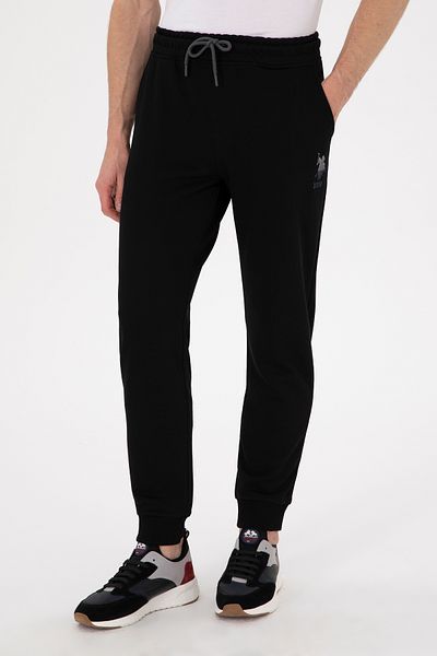 U.S. Polo Assn. Pantaloni de trening negri pentru bărbați 50293452 -VR046