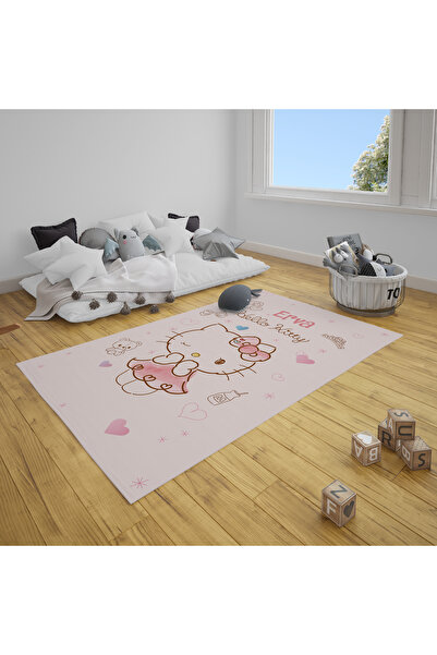 Şen Dekorasyon HELLO KİTTY ÇOCUK HALISI