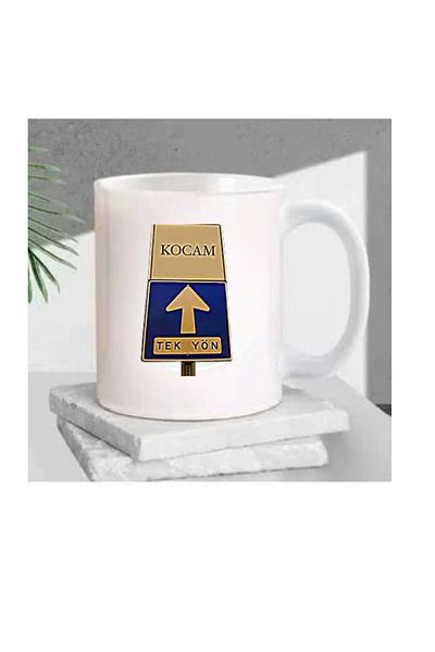 Seramikkup One Way Kocam Printed Mug