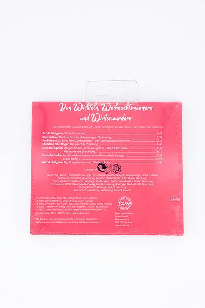 Tchibo Cd Drive German Of Elves Santa Clauses And Winter Wonders, Red