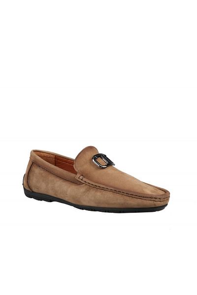 MARCOMEN 17347 Ανδρικά παπούτσια casual από γνήσιο δέρμα Mink Nubuck