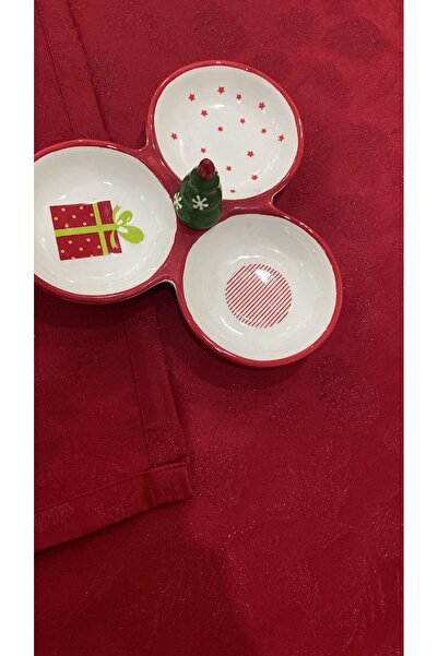 kozalak home مفرش طاولة عيد الميلاد