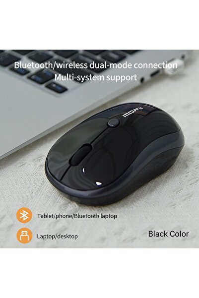 AMİDA Adonis Mofii Bluetooth & Wireless Sessiz Kablosuz Mouse Pc Laptop Tv Ma...