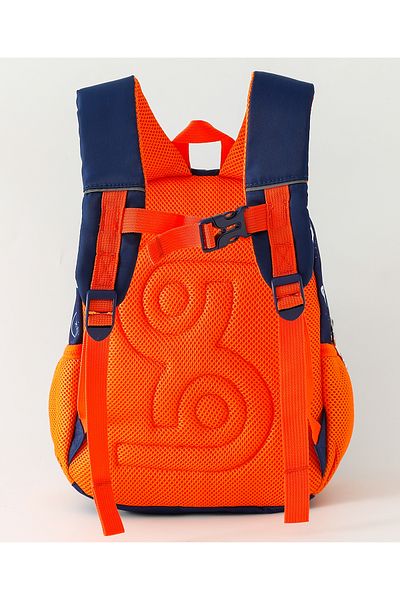 Fab N Funky Classic Astronaut Backpack, Spacious Compartment, Adjustable Strap, Blue - 12 Inches
