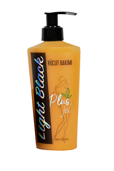 Light Black Vücut Bakım Jeli - Selülit, Sıkılaştırma, Çatlak Giderme - 250 ML