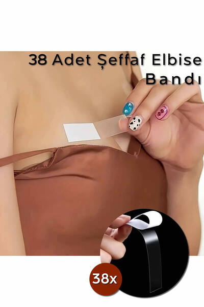 FOBHOME , Elbise Sabitleme Bantı - Kıyafet Etek Sabitleme Elbise Vucüt Askısı...