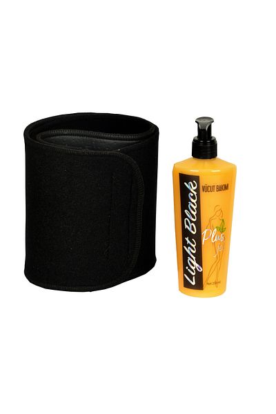 Light Black Body Care Gel - Cellulite, Firming, Stretch Mark Removal - 250 ml