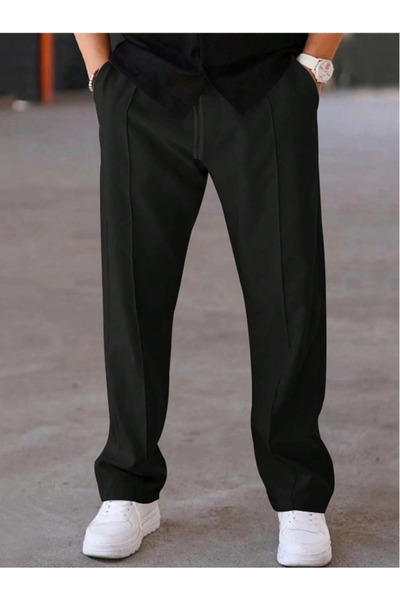 yx yustex sport FlexiFit панталони с висока талия и широки крачоли, 2-слоен т...