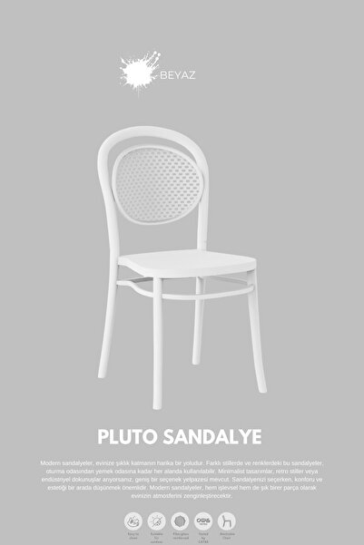 Daim Plastik PLUTO LÜX CAFE &  RESTAURANT  SANDALYESİ