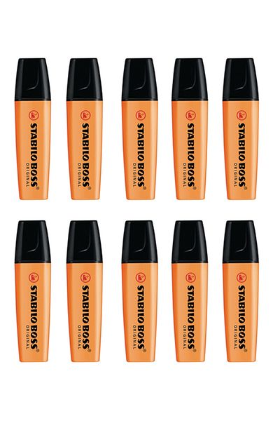 Stabilo Highlighter Orange 10 Pcs (70/54)