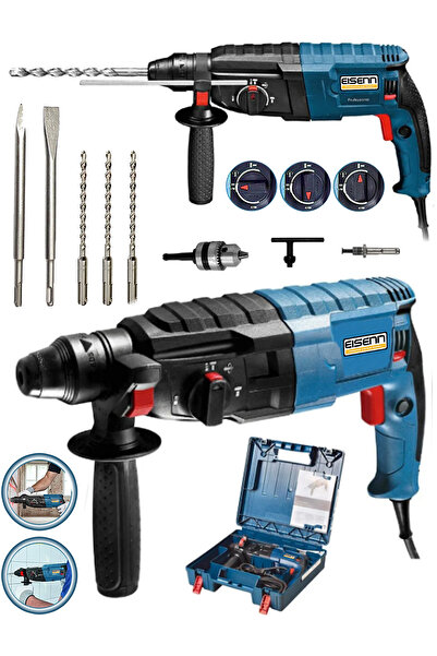 Eisenn Germany Technology Esh 6200 Hilti Kırıcı Delici Darbeli Matkap Sjs Met...
