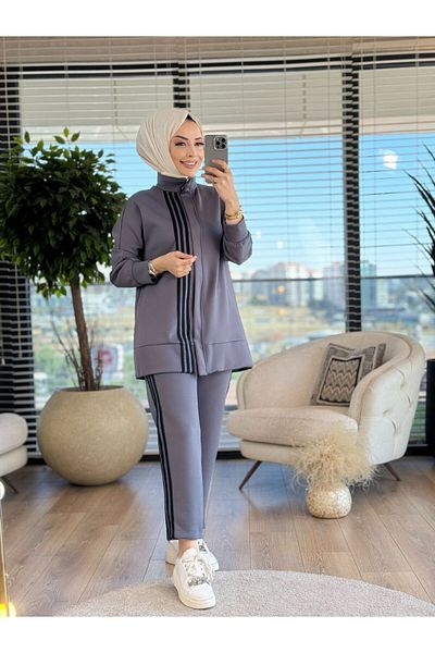 ALANURMODA Striped Suit