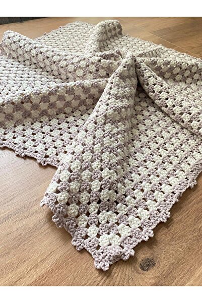 Nustore Müslin El Örgüsü Alize Nako Bebek&Çocuk Battaniyesi