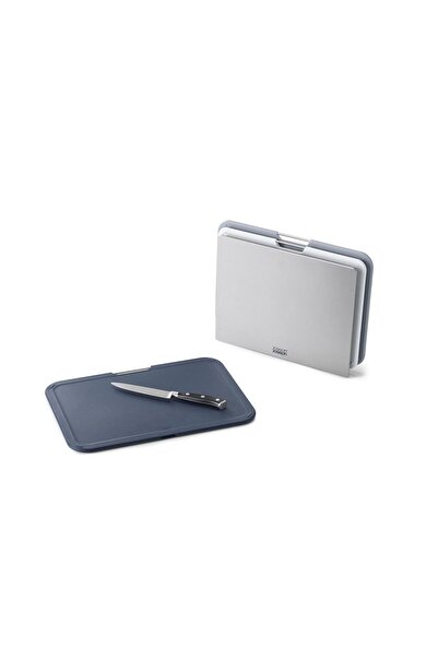 Joseph Joseph JJ Nest Büyük 3´lü Kesme Tahtası Seti - Gri/Mavi