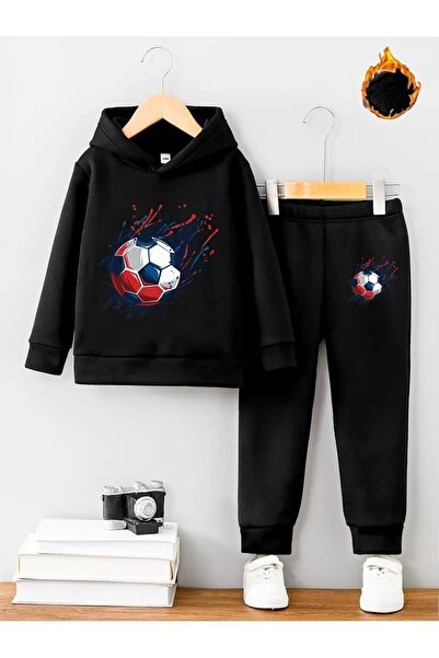 DAXİS Sportwear Company Set de trening cu glugă cu imprimeu KIDS