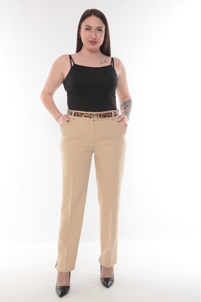 KİFAYET 52510 Kemerli ve Cepli Boru Paça Pantolon (D101)