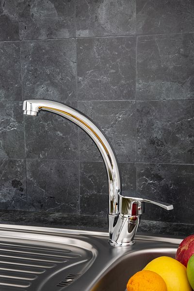 BULUT YAPI MARKET Burak Mix Swan Kitchen Sink and Sink Battery Code 137