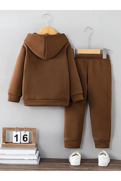 DAXİS Sportwear Company Σετ φόρμας KIDS με στάμπα με κουκούλα