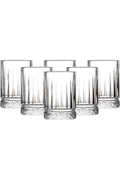 STOREMAX Pieces Glass Tequila Cup - 60 ml Crystal Pattern, Multi-Purpose Coffee Side, Water and Soft Drink Inside