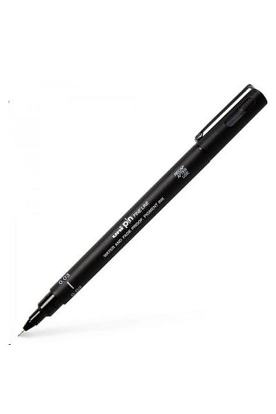Unibal Unıball Pin05-200 Black Uni Pin 0,03 Fine Line