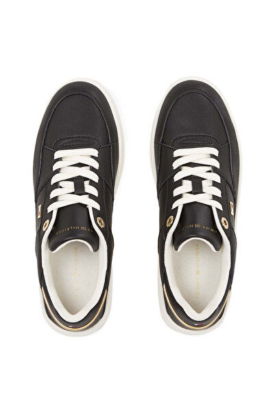 Tommy Hilfiger Siyah Kadın Sneaker FW0FW08261BDS