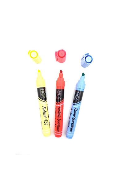 Picador Highlighter 3 Piece Pen Set