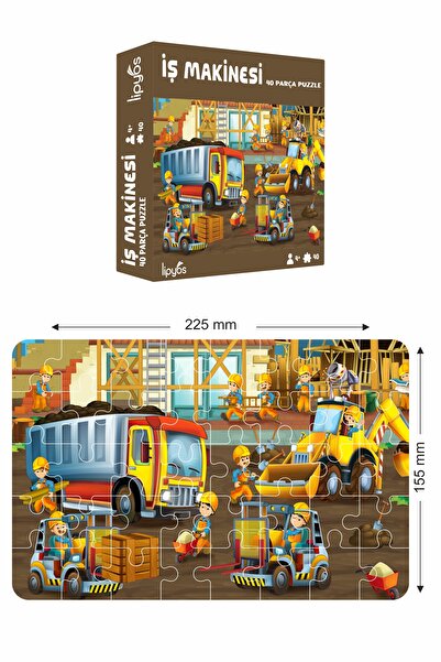 LİPYOS 40 Parça Mini 5'li Puzzle Seti - 1