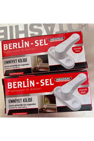 Egeyıldız Door Window Safety Lock - Pvc Lock Child Window Lock (1 Piece)