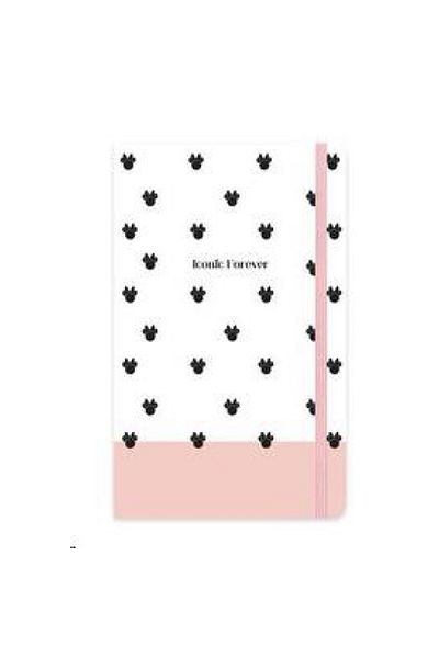 KESKİN COLOR Minnie 13x21 80 coli Caiet elastic cu copertă rigidă în dungi - Iconic