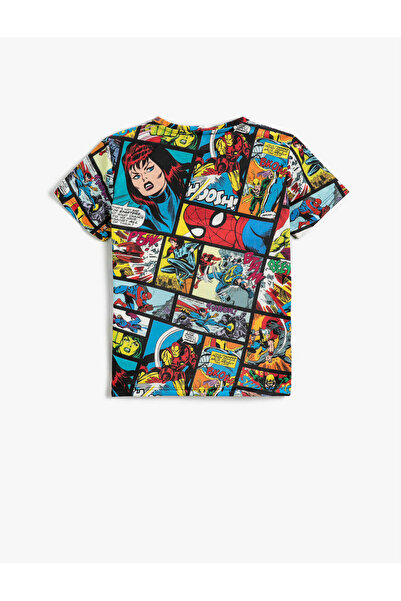 Koton Licencované tričko s krátkým rukávem s potiskem Marvel