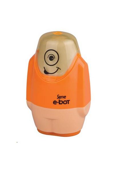 Serve Πορτοκαλί Highlighter E-bot μολυβούρα με γόμα