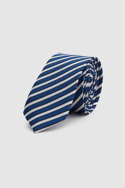 D'S Damat Ds Damat Navy Blue Patterned 5.5 cm Tie