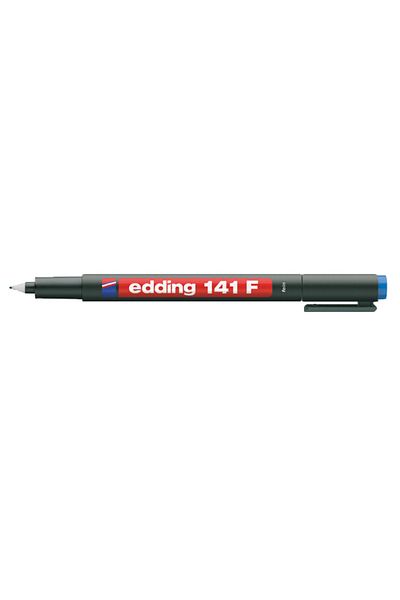Edding Acetate Permanent F Series 0.6 mm Blue Pen - 141F