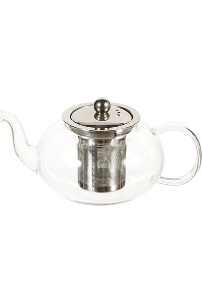 STOREMAX Ntwork Glass Herbal Tea Infuser 600 ml - Steel Strainer Infuser Art 1087243