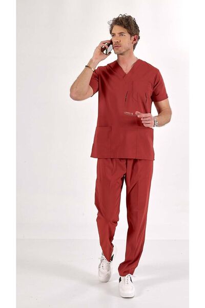 Uçak Medikal مجموعة الدعك الليكرا U-Flex باللون البرتقالي المحروق