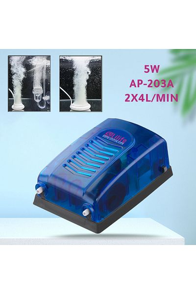Generic Aquarium oxygen air punp dual output 5W lillife
