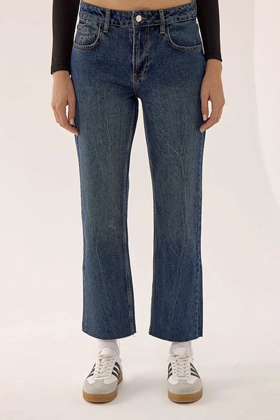 Hiccup Blugi scurti din denim cu talie joasă