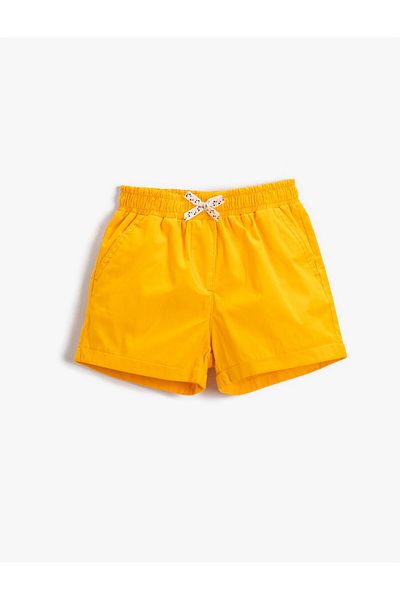 Koton Basic Bow Shorts Cotton