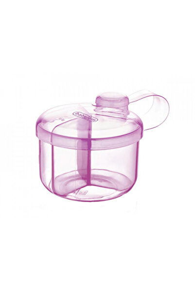 Evelise BabyJem 3-compartment milk powder container (Color: Pink)