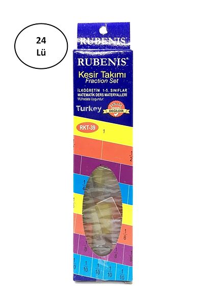 Rubenis LRY- Rubenis Rubenis Rkt-39 Plastic Fraction Set 24 Pieces
