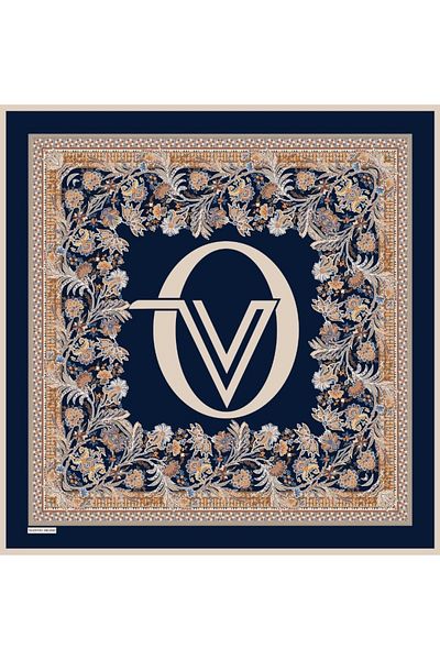 Valentino Orlandi Κασκόλ με σχέδιο Milano-4