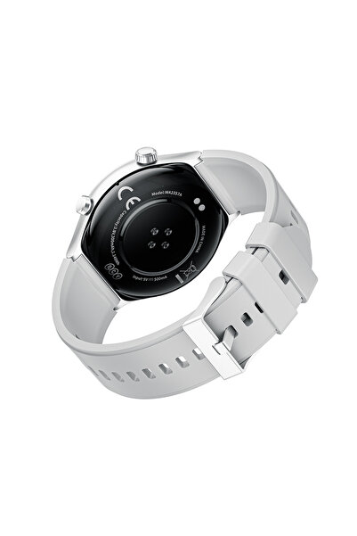 QCY S7 Active Gt Akıllı Saat Amoled Hd Ekran Çelik Kasa 60hz Beyaz