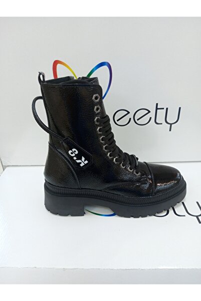 Beety 22bk158.9085 siyah rugan postal kışlık bot
